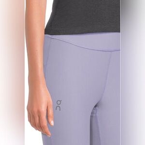 On Running Active 7/8 Tights – Size Medium (Granite)